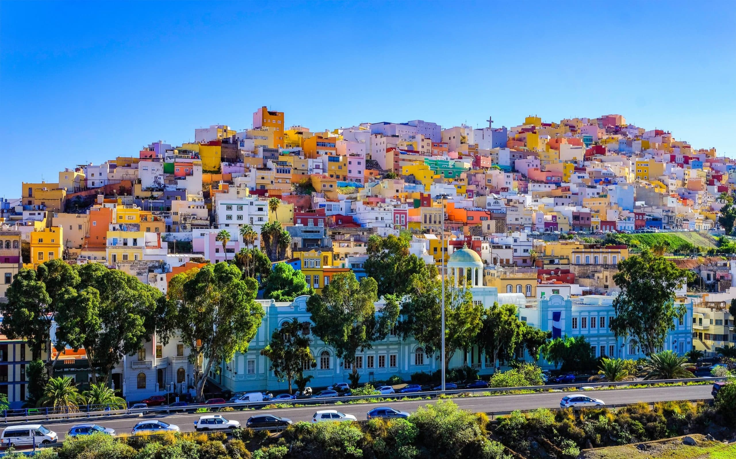 Paisaje urbano en Canarias